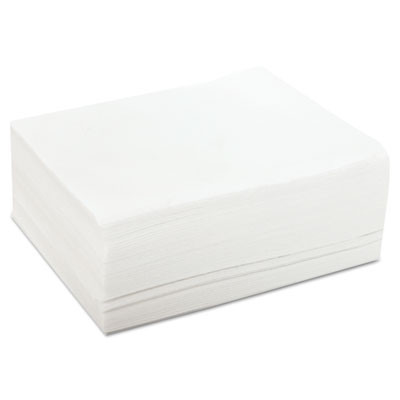 Veraclean Critical Cleaning Wipes, Smooth Texture, 1/4 Fold, 1-Ply, 12 x 13, Unscented, White, 50/Pack, 20 Packs/Carton