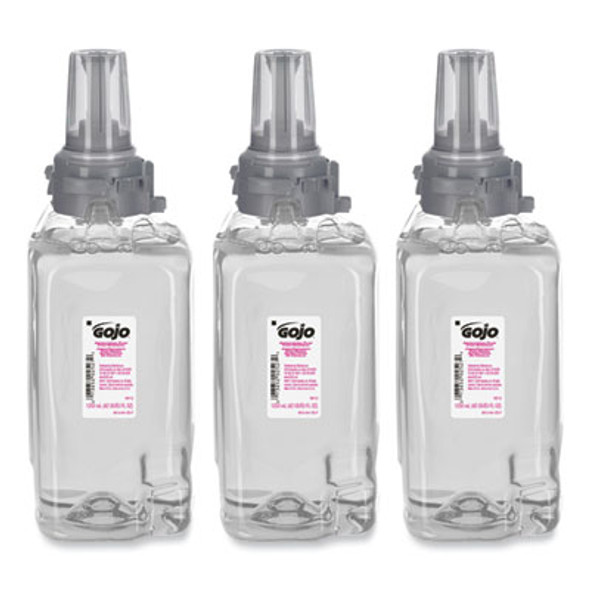 Antibacterial Foam Hand Wash Refill, For Adx-12 Dispenser, Plum Scent, 1,250 Ml, 3/Carton