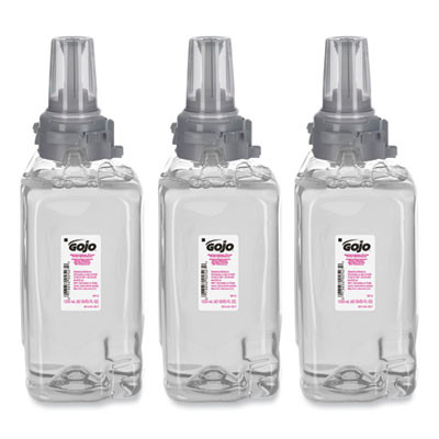 Antibacterial Foam Hand Wash Refill, For Adx-12 Dispenser, Plum Scent, 1,250 Ml, 3/Carton