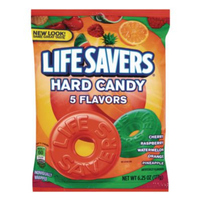 Hard Candy, Original Five Flavors, 6.25 Oz Bag