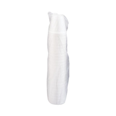 Foam Drink Cups, 8 Oz, White, 25/Pack