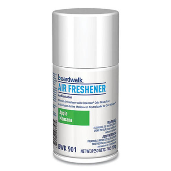 Metered Air Freshener Refill, Apple Harvest Scent, 7 Oz Aerosol Spray, 12/Carton