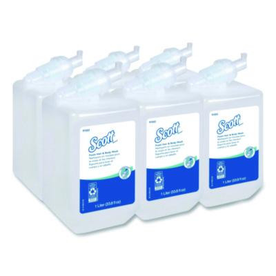 Pro Foam Hair And Body Wash, Floral Scent, 1,000 Ml, 6/Carton
