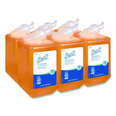 Essential Hair And Body Wash, Citrus Floral Scent, 1 L, 6/Carton