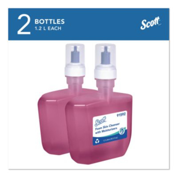 Pro Foam Skin Cleanser With Moisturizers Refill, Citrus Floral Scent, 1.2 L, 2/Carton