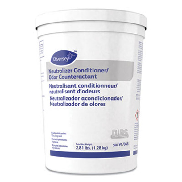 Floor Conditioner/Odor Counteractant, Powder, 0.5 Oz Packet, 90/Tub, 2/Carton
