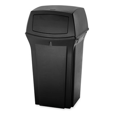Ranger Fire-Safe Container, 45 Gal, Structural Foam, Black