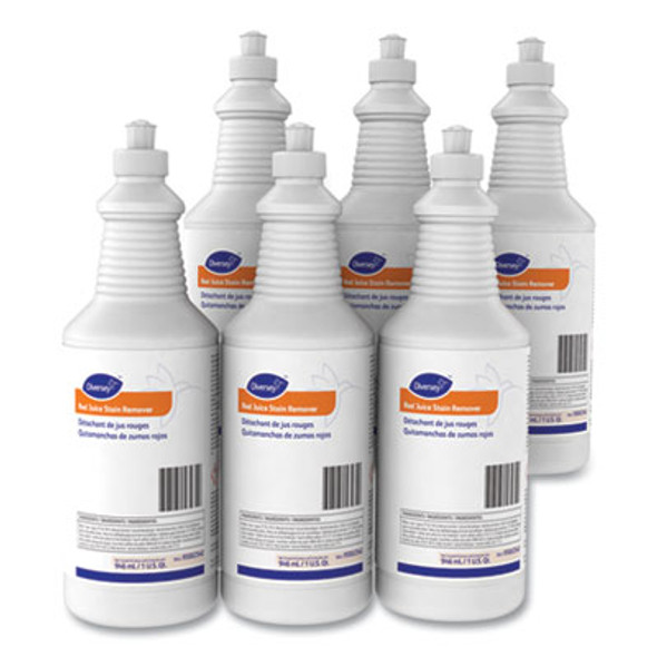 Red Juice Stain Remover, 32 Oz Bottle, 6 Bottles/Carton