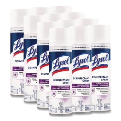 Disinfectant Spray, Original Scent, 19 Oz Aerosol Spray, 12/Carton