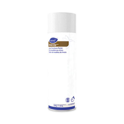Shine-Up Furniture Cleaner, Lemon Scent, 13.8 Oz Aerosol Spray, 12/Carton