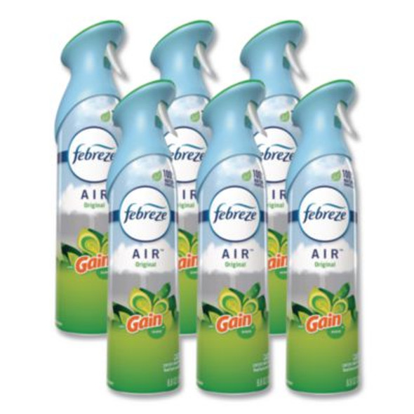 Air, Gain Original, 8.8 Oz Aerosol Spray, 6/Carton