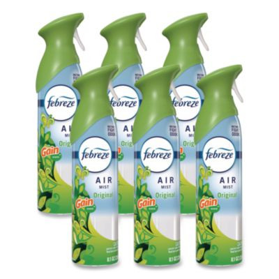 Air, Gain Original, 8.1 Oz Aerosol Spray, 6/Carton