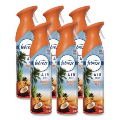 Air, Hawaiian Aloha, 8.8 Oz Aerosol Spray, 6/Carton