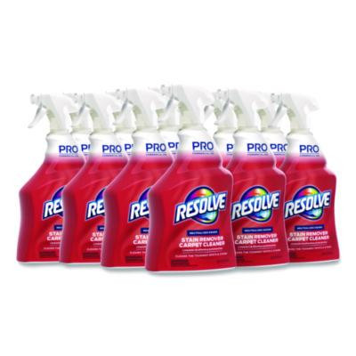 Carpet Cleaner, Unscented, 32 Oz Spray Bottle, 12/Carton