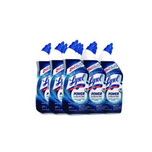Disinfectant Toilet Bowl Cleaner, Atlantic Fresh, 24 Oz Bottle, 9/Carton