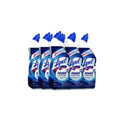 Disinfectant Toilet Bowl Cleaner, Atlantic Fresh Scent, 24 Oz Angle-Neck Bottle, 9/Carton