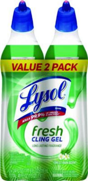 Cling And Fresh Toilet Bowl Cleaner, Forest Rain Scent, 24 Oz, 2/Pack