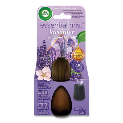 Essential Mist Refill, Lavender And Almond Blossom, 0.67 Oz Bottle, 6/Carton