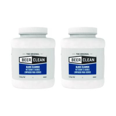 Beer Clean Glass Cleaner, Powder, 4 Lb Bucket, 2/Carton