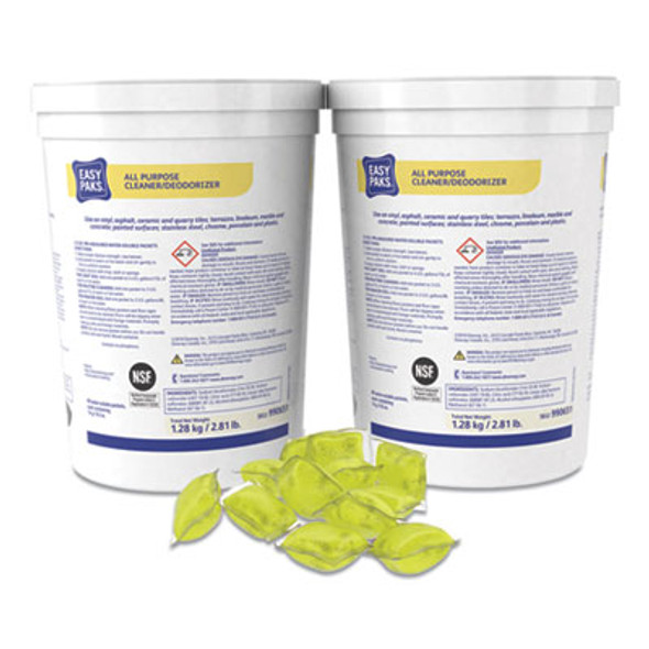 All-Purpose Cleaner/Deodorizer, 90 .5 Oz Packets/Tub, 2 Tubs/Carton