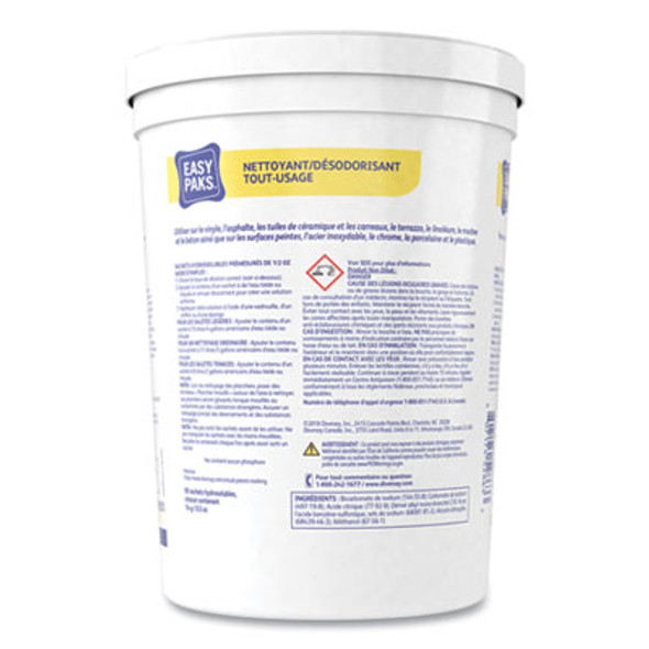 All-Purpose Cleaner/Deodorizer, 90 .5 Oz Packets/Tub, 2 Tubs/Carton