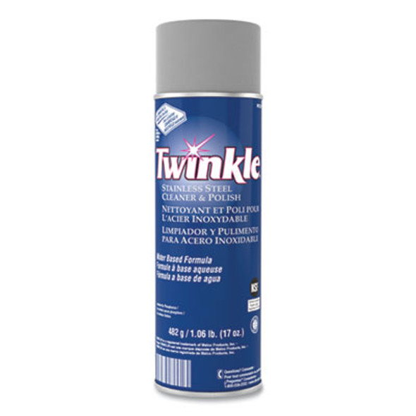 Stainless Steel Cleaner And Polish, 17 Oz Aerosol Spray, 12/Carton