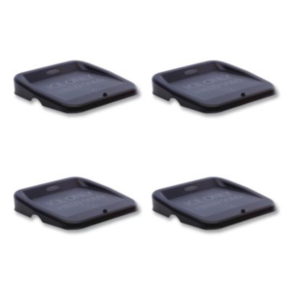 Ice Tote Lid, Black, 4/Carton