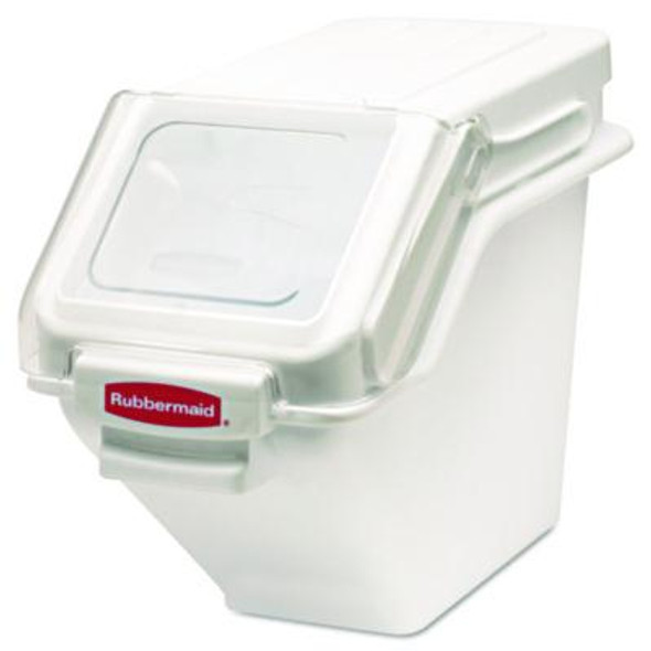 Prosave Shelf Ingredient Bins, 5.4 Gal, 11.5 x 23.5 x 16.88, White, Plastic