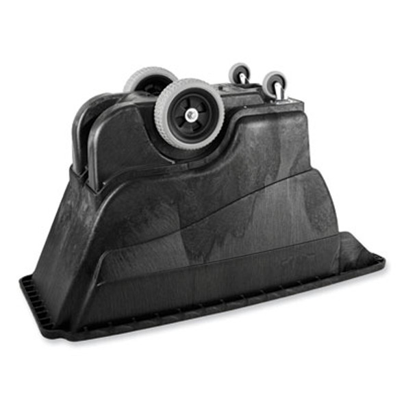 0.5 Cu Yd Structural Foam Tilt Truck, Utility Duty, 450 Lb Capacity, Black