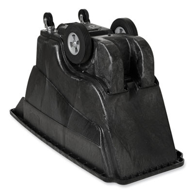 0.5 Cu Yd Structural Foam Tilt Truck, Standard Duty, 850 Lb Capacity, Black