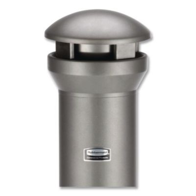 Infinity Traditional Smoking Receptacle, 4.1 Gal, 13 Dia x 39h, Antique Pewter
