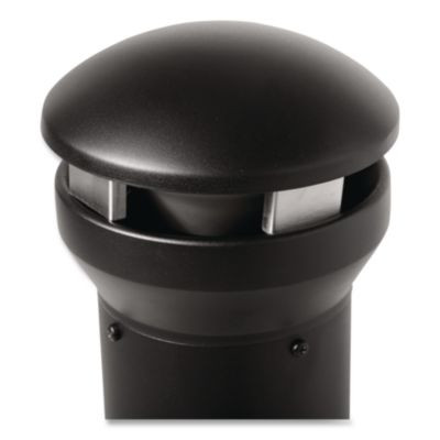 Infinity Traditional Smoking Receptacle, 4.1 Gal, 13 Dia x 39h High, Black