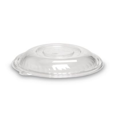 Caterline Pack n' Serve Plastic Lids, Dome Lid, 10" Diameter x 1.38" h, Clear, 25/Carton