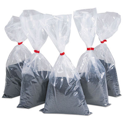 Sand For Smoking Urns/Poles, 5 Lbs, Black, 5/Carton