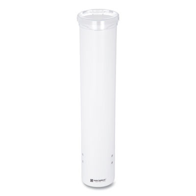 Small Pull-Type Water Cup Dispenser, For 5 Oz Cups, White