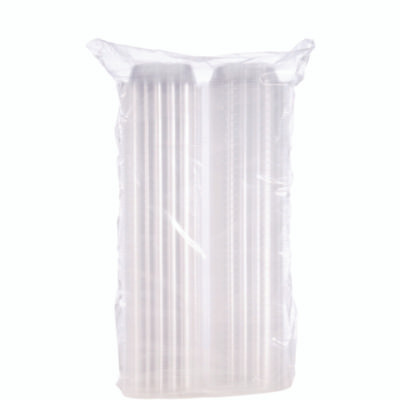 Clearseal Hinged-Lid Plastic Containers, 5.8 x 6 x 3, Clear, Plastic, 125/Pack, 4 Packs/Carton