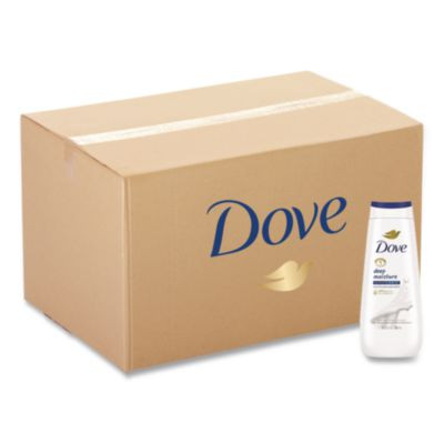Dove Body Wash Deep Moisture, 11 Oz, 6/Carton