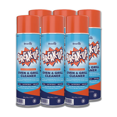 Oven And Grill Cleaner, Ready To Use, 19 Oz Aerosol Spray 6/Carton