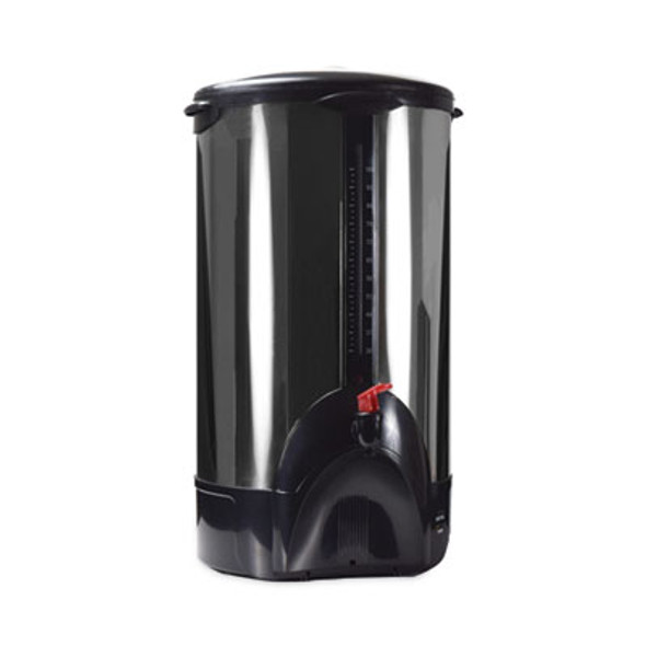 100-Cup Percolating Urn, Stainless Steel