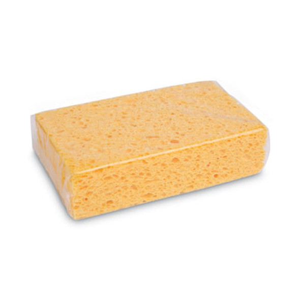 Medium Cellulose Sponge, 3.67 X 6.08, 1.55" Thick, Yellow, 24/Carton