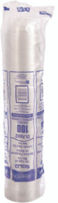 Dome-Top Cold Cup Lids, Fits 16 Oz Cold Cups, Plastic, Clear, 1,000/Carton