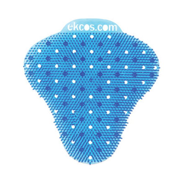 Ekcoscreen Urinal Screens, Fresh Scent, Blue, 12/Carton