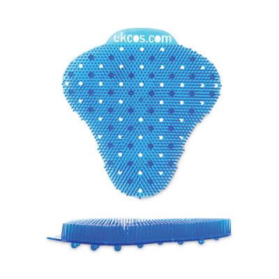 Ekcoscreen Urinal Screens, Fresh Scent, Blue, 12/Carton