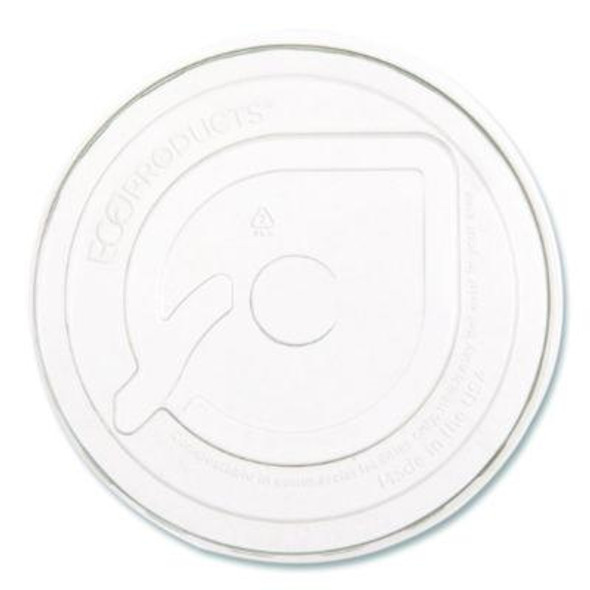 Greenstripe Cold Cup Flat Lids, Fits 9 Oz To 24 Oz Cold Cups, Plastic, Clear, 100/Pack, 10 Packs/Carton