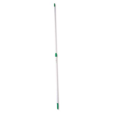 Opti-Loc Extension Pole, 8 Ft, Two Sections, Green/Silver
