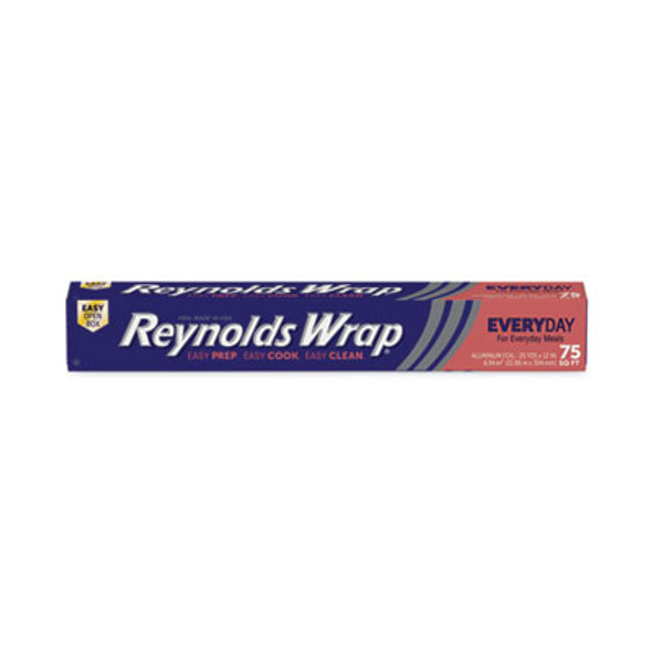 Standard Aluminum Foil Roll, 12" x 75 Ft