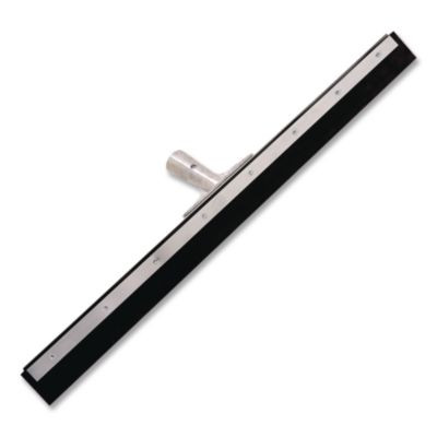 Aquadozer Straight Floor Squeegee, 24" Wide Blade, 3" Handle