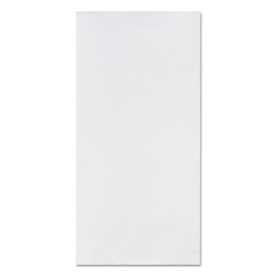 Fashnpoint Guest Towels, 1-Ply, 11.5 x 15.5, White, 100/Pack, 6 Packs/Carton