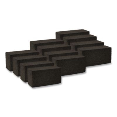 Grill Brick, 8 X 4, Black, 12/Carton