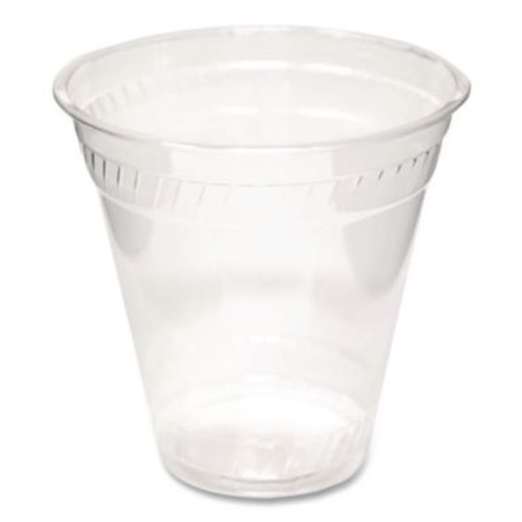 Greenware Cold Drink Cups, Squat, 12 Oz To 14 Oz, Sugarcane, Clear, 1,000/Carton